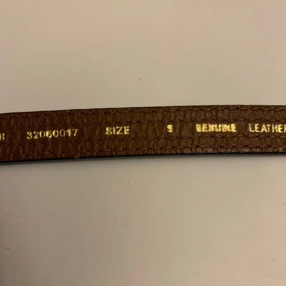 Charles and Keith purple and green belt size small - Picture 5 of 6